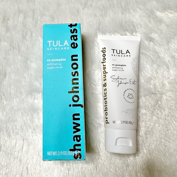 NIB Tula Skincare So Pumpkin Exfoliating Sugar Scrub Full Size 2.9oz - Picture 1 of 10